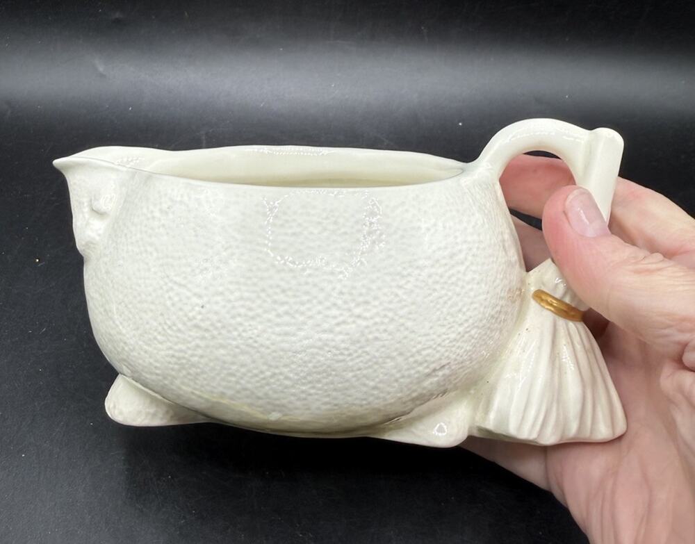 Lenox Holiday Snowman Creamer and Sugar BOTTOM Portion ONLY! MWT! -S1